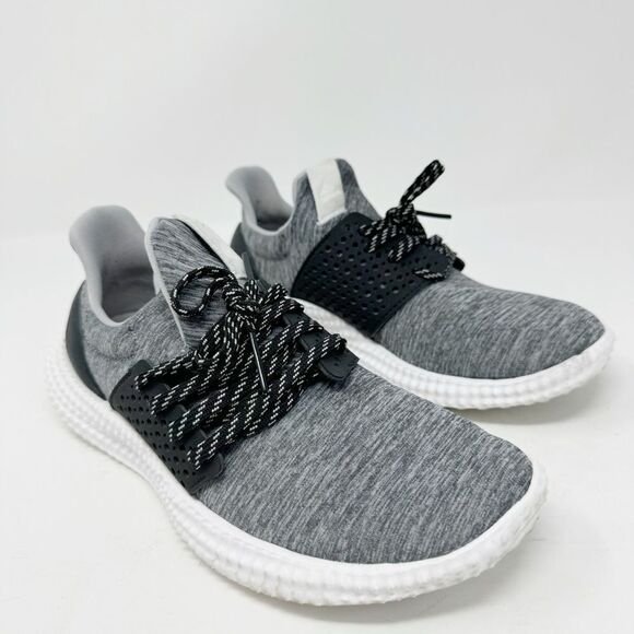 ADIDAS | Cloudfoam Ortholite Gray & Black 24/7 Training Sneakers Women’s Size 6 - Picture 8 of 13